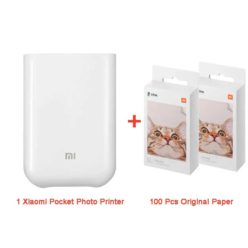 R*i様 Xiaomi Mini Photo Printer ホワイト Original Xiaomi Portable Photo Printer | Original Xiaomi