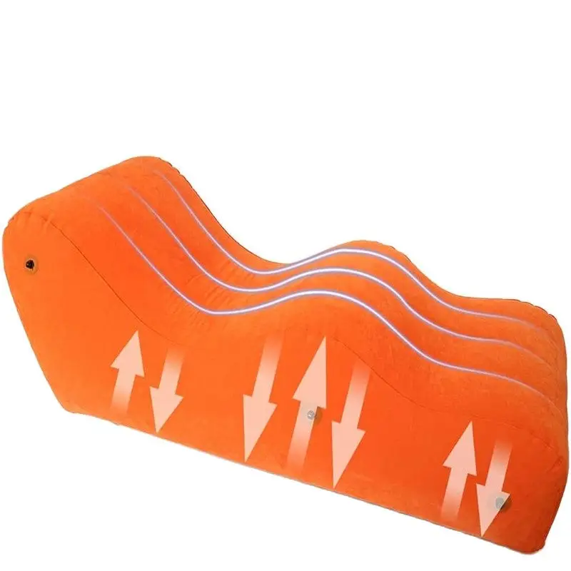 Divano Del Sesso Sedia Del Sesso Divano Gonfiabile Portatile In Pvc Posizione Di Aiuto Magico Per Una Posizione Più Profonda Supporto Per Mobili Gioca