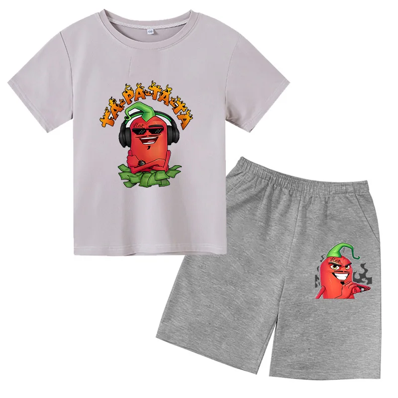 baby clothing sets	 2022 Latest Edisonpts Summer Fashion T-Shirts For Boys And Girls Edison Pts Charming Summer Suits For Kids 4-14 Years Old barbie clothing sets	