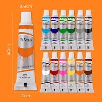 12 Color Watercolor Paint Set 9ml Tubes Professional Artist Painting Supplies Vibrant Watercolors for Drawing Coloring Sketching 5