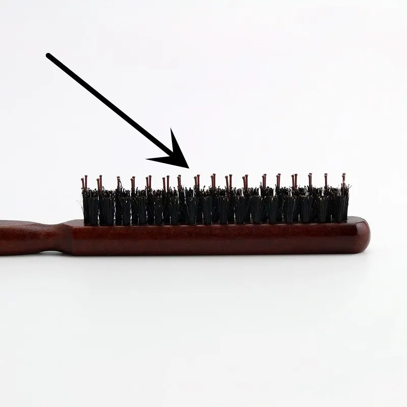 Hair Styling Tools Set - Slim Line Comb, Professional Salon Teasing Brush 5