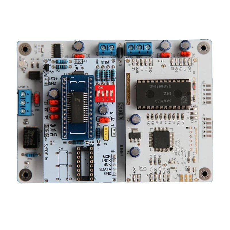 Nvarcher CS8412 Digital Receiver Board SPDIF Coaxial    To I2S 3