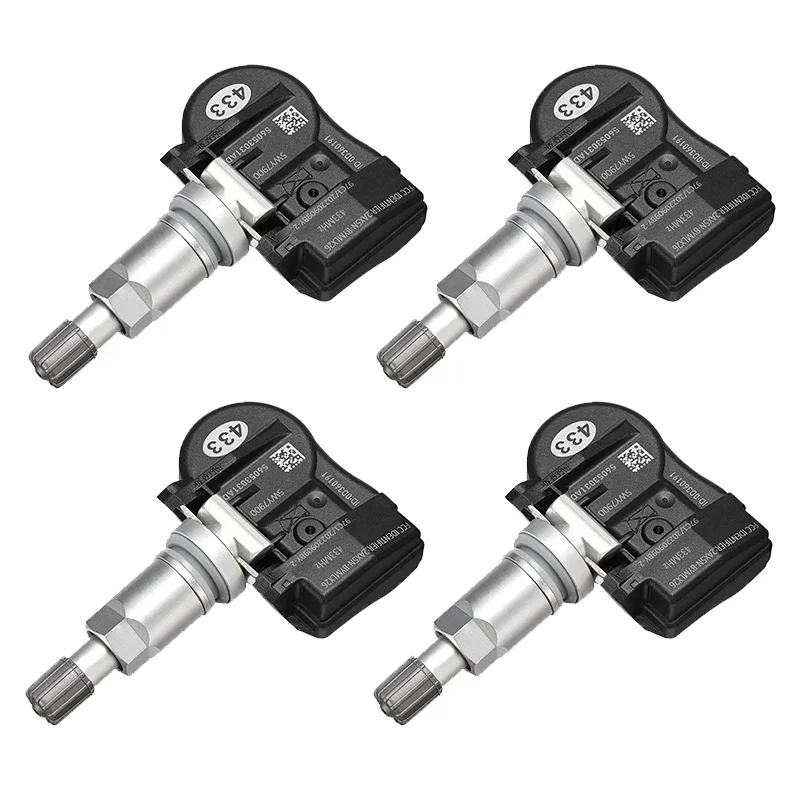 

4pcs 56053031AD 68001698AA 68001698AB Tire Pressure Monitoring Sensor TPMS for Chrysler Dodge