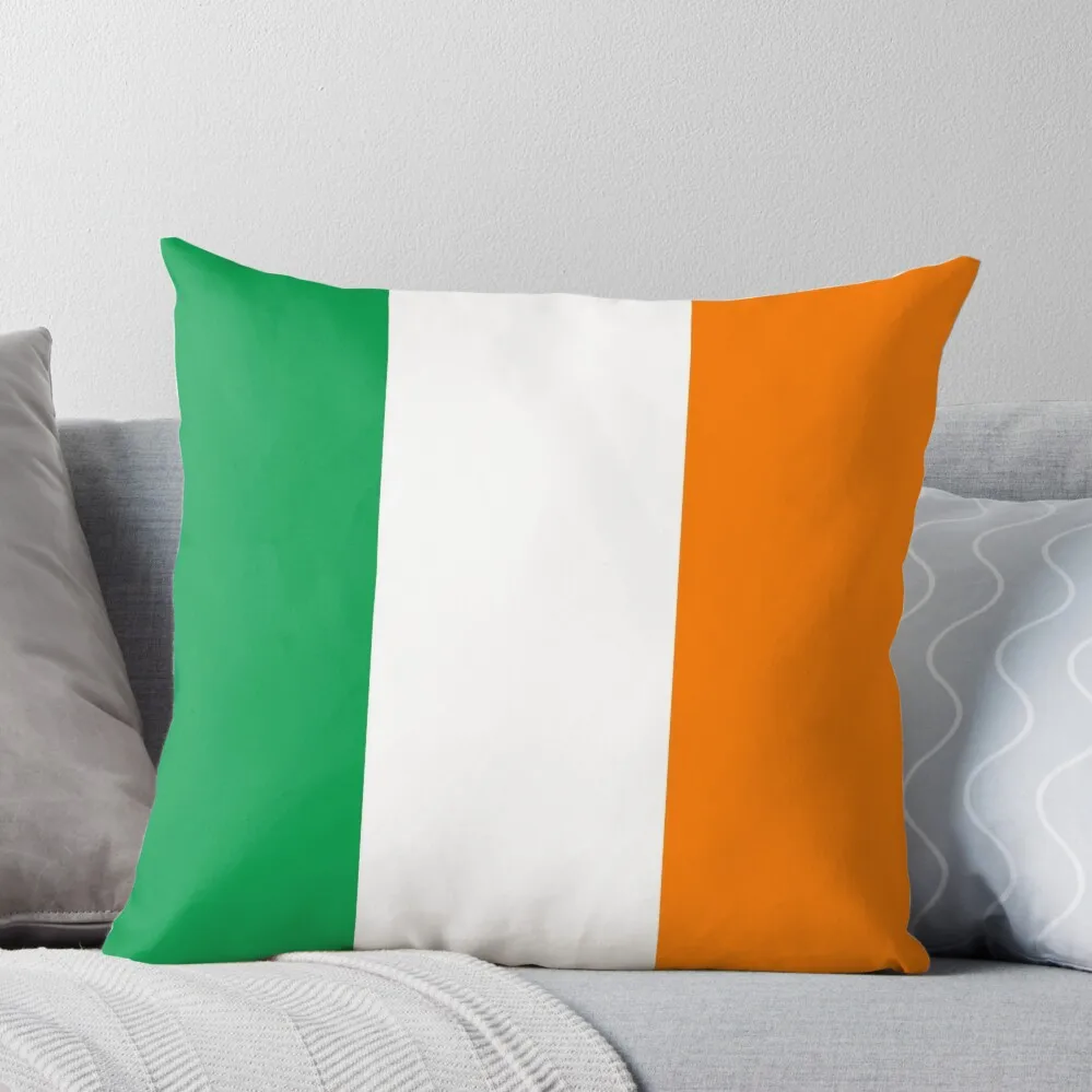

Flag of Ireland - Irish Flag Throw Pillow Pillow Cases pillows decor home Pillow Cases Decorative