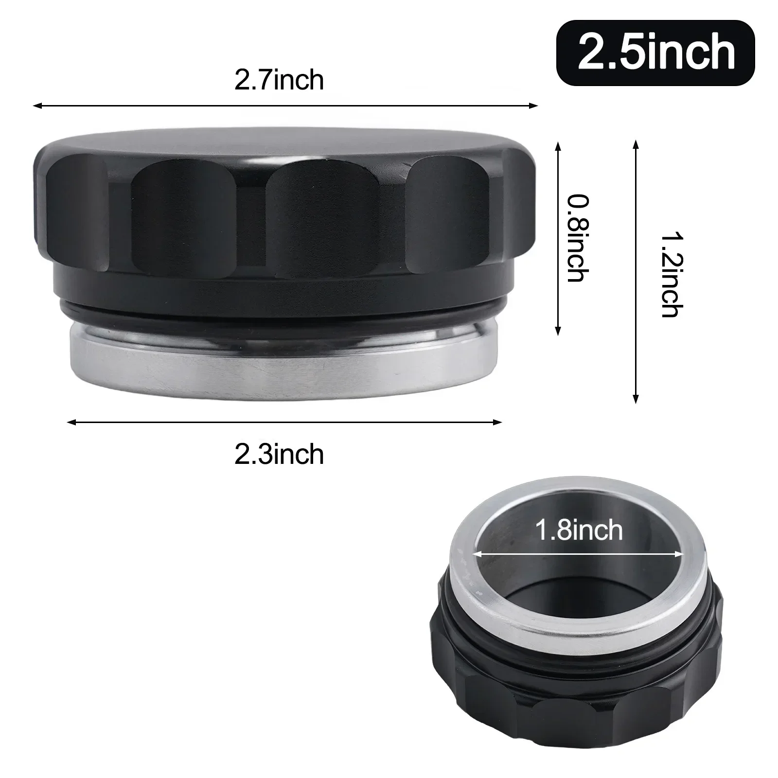 Car Modification Parts Welding Water Tank Cap Kettle Oil Cap 2 Inches Overflow Coolant Tank Are Designed To Fit Coolant
