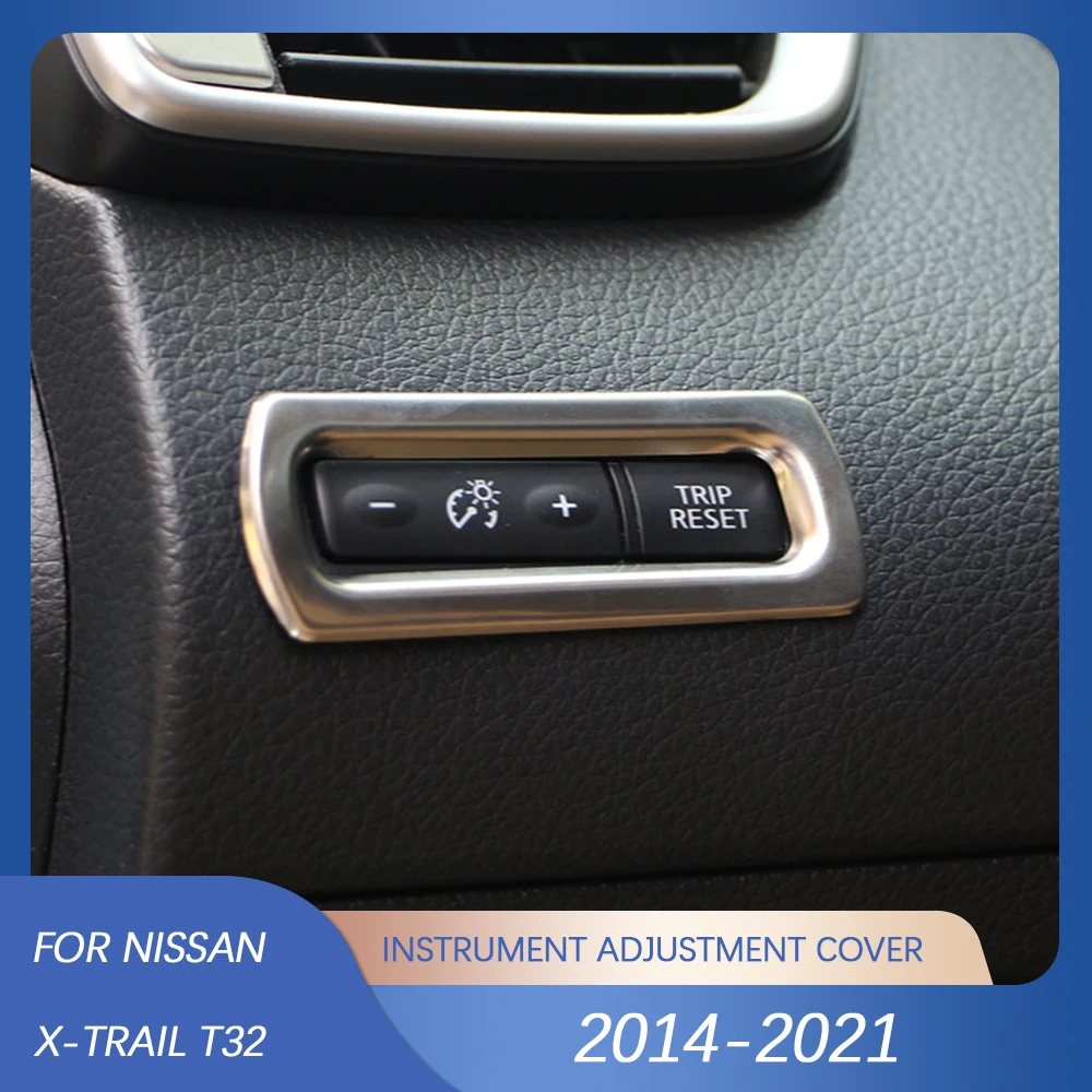 Couvercle Pommeau Levier Vitesse Pour Nissan X-Trail T32 (2014-2019) - Garniture Carbone Noir, Facile à Clipser - 5