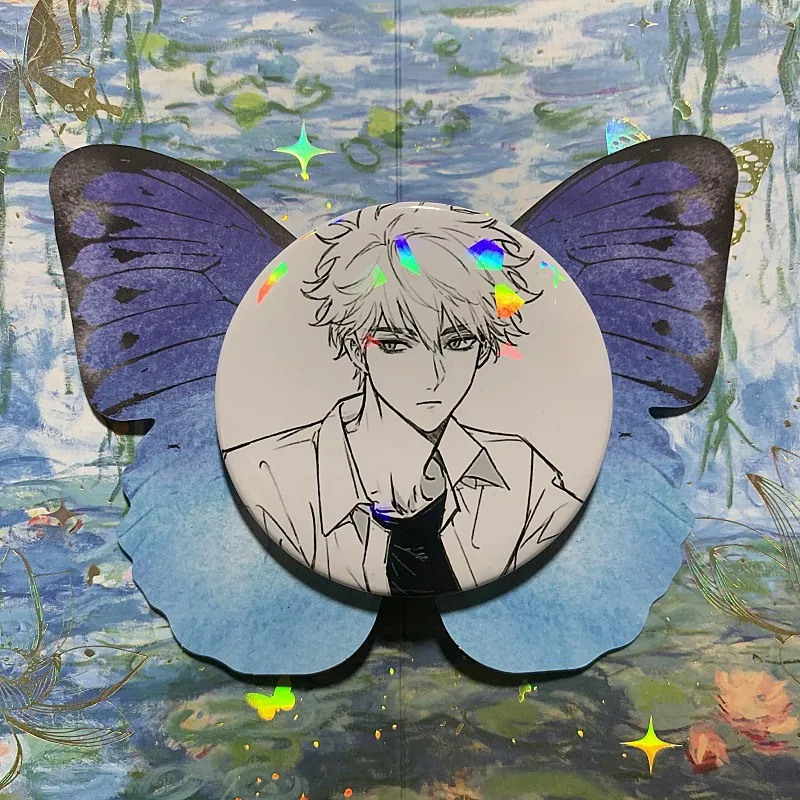 Anime Link Click Brooch Pin Badges Pins Cosplay Charles Lucas