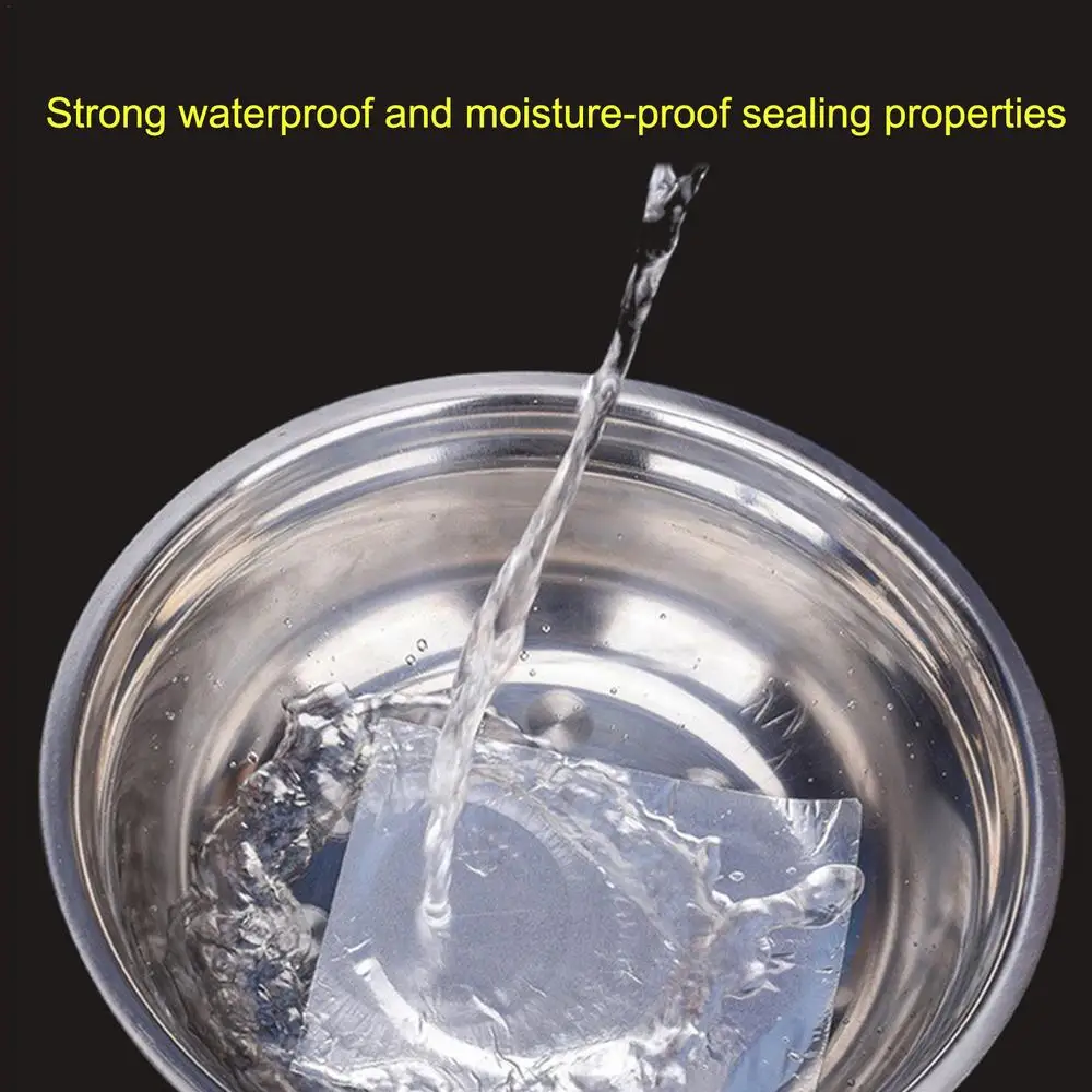 Description Picture 6 of itemPot Metal Aluminum Foil Sticker 10pcs Pot Crack Repair Patches Waterproof Aluminum Foil Labels Cookware Maintenance Stickers For