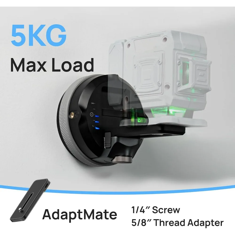 Hozo M-Cube02 Laser Level with Green Beams, 360-Degree Rotating Base, and Wall Mount for Precision