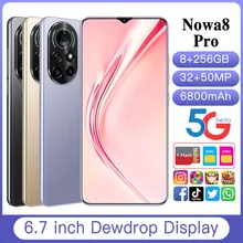 

2022 New Smartphone Global Version Handphone Nowa8 pro 8gb+256gb 6.7inch Dewdrop Display Best price