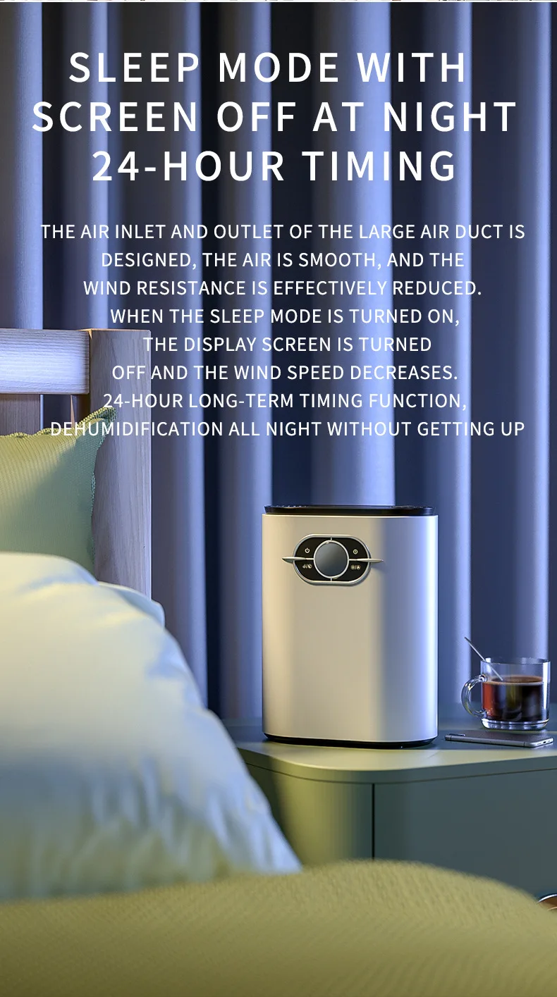 New Zai Xiao 2L Dehumidifier For Home Air Dehumidifier Mini Bathroom Air Dryer Moisture Absorber Indoor Moisture Proof