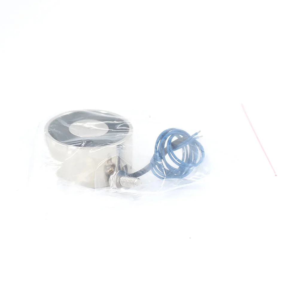 DC 12V KK-P40/20 30KG Electro Holding Magnet 40*20mm Suction 25KG 250N 12V Mini solenoid electromagnet electric Lifting electromagnet strong holder cup DIY 12 v
