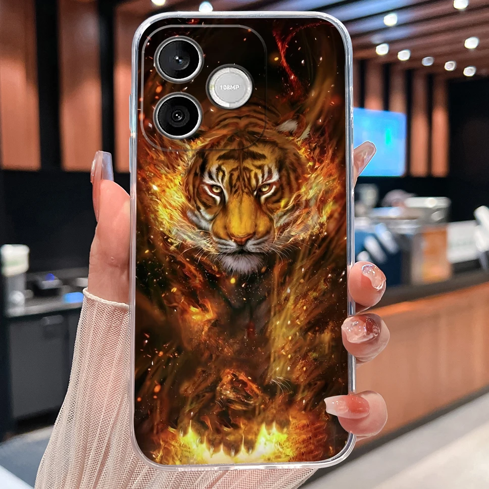 Refreshing Lemon Transparent Shockproof Soft TPU Silicone Phone Case
