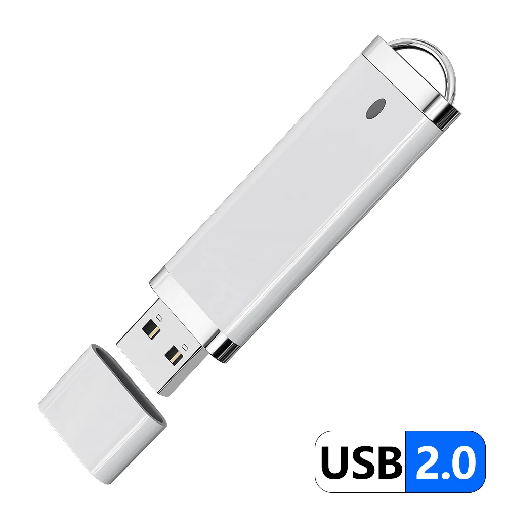 Versatile Multi-Capacity USB Flash Drive - Colorful Light Memory Stick
