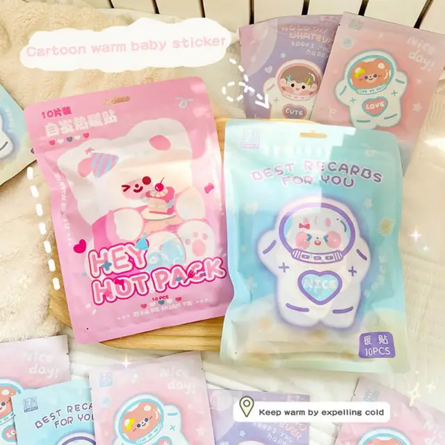 Biztonságos, Hatékony Meleg Baba Matricák Derék Has Paszta Eloszlató Hideg Téli Gondozás Karosszéria Melegebb Nagykereskedelem 2023 Kawaii - Image 2