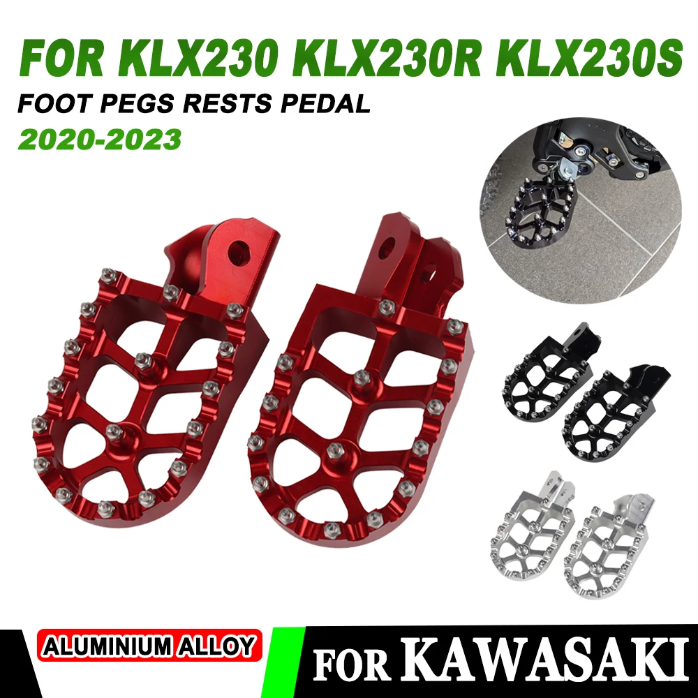 MotorcycleFootrestFootPegsPedalForKawasakiKLX230SRKLX230S
