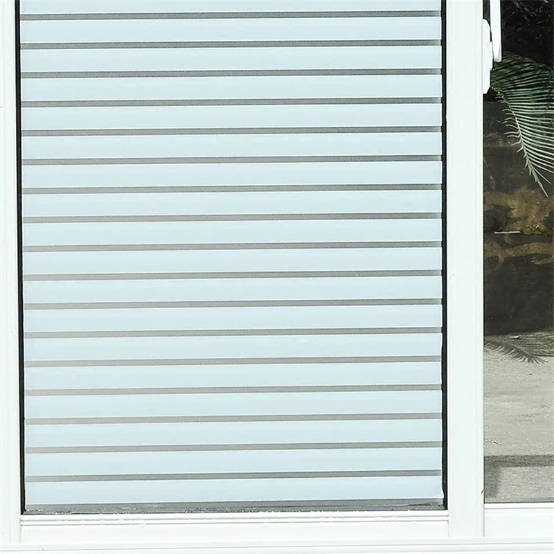 Decorative Privacy Window Film Window Privacy Film for Bathroom Bamboo Sliding Door
