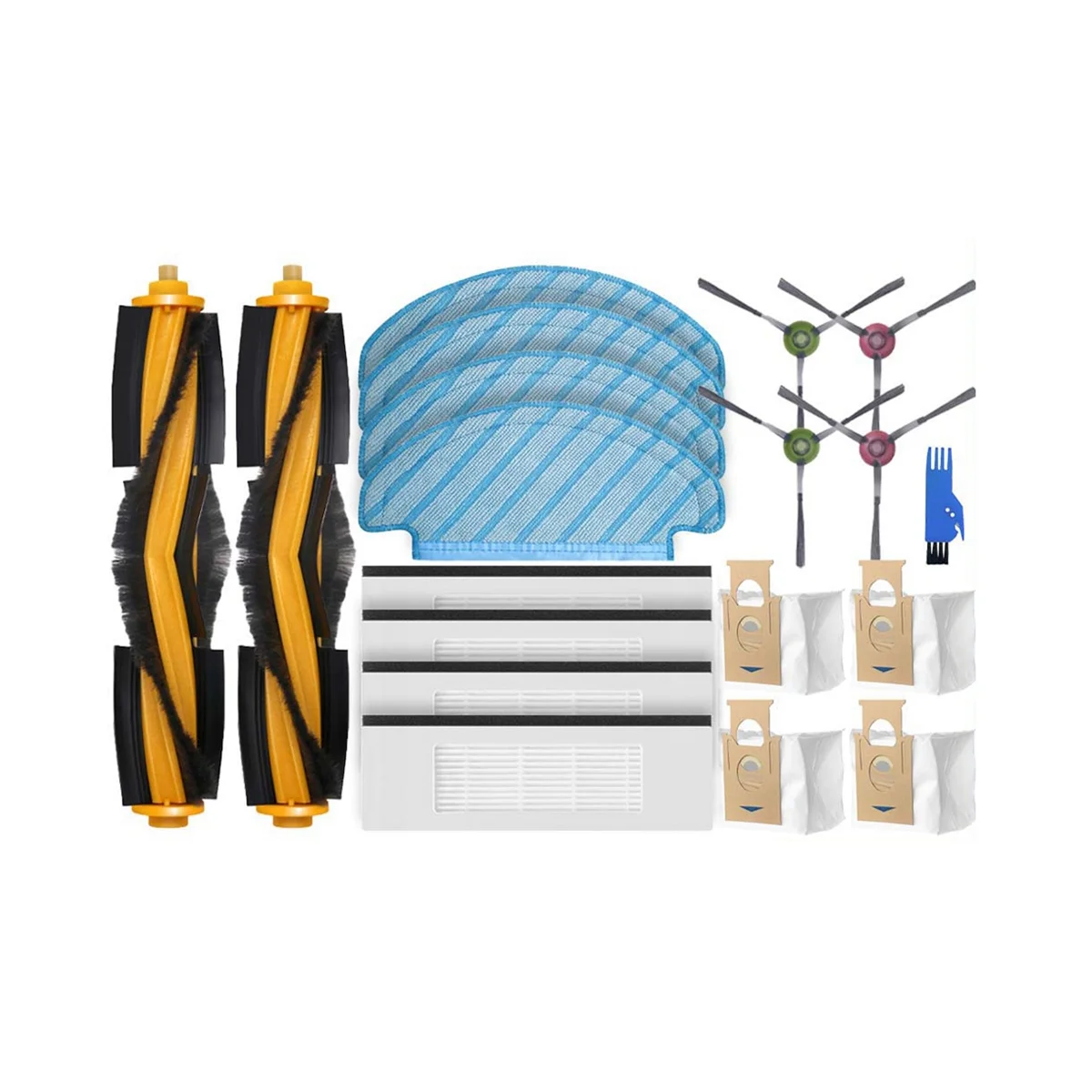 

Запчасти Для Ecovacs DEEBOOT OZMO T8 +/T8 AIVI / T8 Max, Ecovacs DEBOT N8 +/N8 Plus/N8 Pro, основная боковая щетка, Hepa фильтр, швабра
