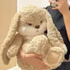 Cute Rabbit Plush Toy Doll Super Cute Little Rabbit Calm Rabbit Doll Pillow Holiday Birthday Gift 1