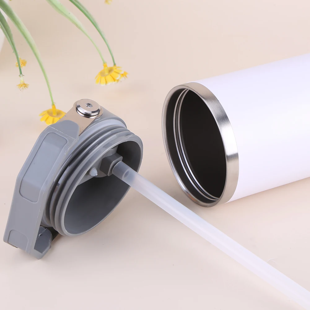 5Pcs Replacement Straws Wear-Resistant Reusable Straws Clear Long for Stanley 30oz Tumbler