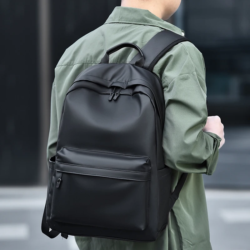 Luxury Brand Design Backpack Men Fashion Plaid Men's Backpack Large-capacity  Travel Backpack Male PU Leather School Bag Backpack - AliExpress