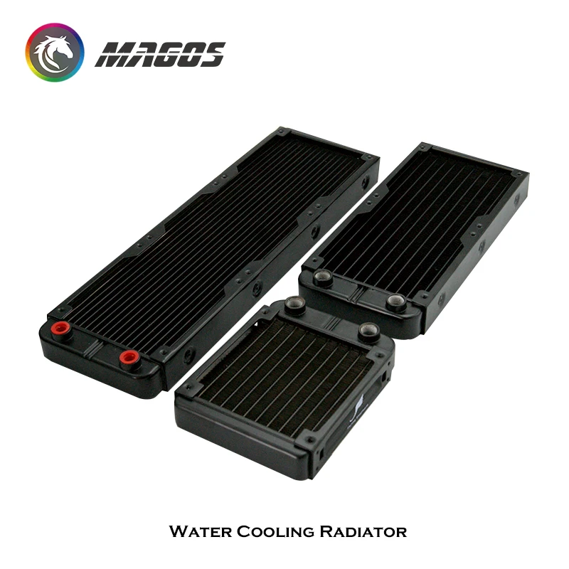Alumínio Radiador para pc Computador Refrigeração Água Case Gpu Cpu Ram Dissipador Ventilador Refrigerador 60 80 90 120 240 360 mm Preto Branco g1 - Imagem 4