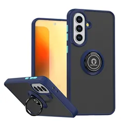 360° Rotating Magnetic Bracket Phone Case with Enhanced Protection for SAM A57 (Royal Blue)