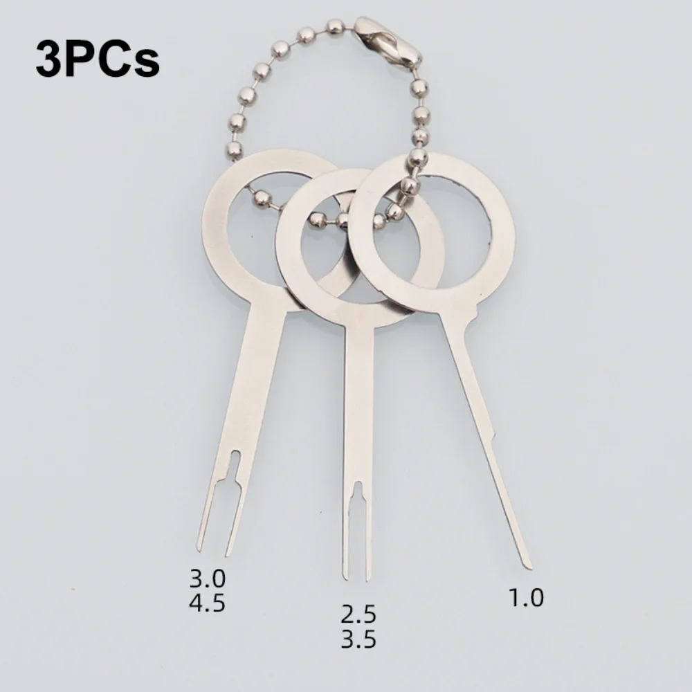 Car Terminal Extractor Terminal Removal Kit Car Repair Tool Terminal Removal Tool Car Terminal Puller Electrical Connector Pin Removal Kit 76Pcs Car Terminal Removal Kit Plug Ejector Release Pins Keys Wire Crimp Connectors Extractor