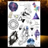 Chicano Bandit Mexico Temporary Tattoos For Men Women Fake Car Nun Tattoo religion Stickers Realistic Back Waterproof Tatoos 2