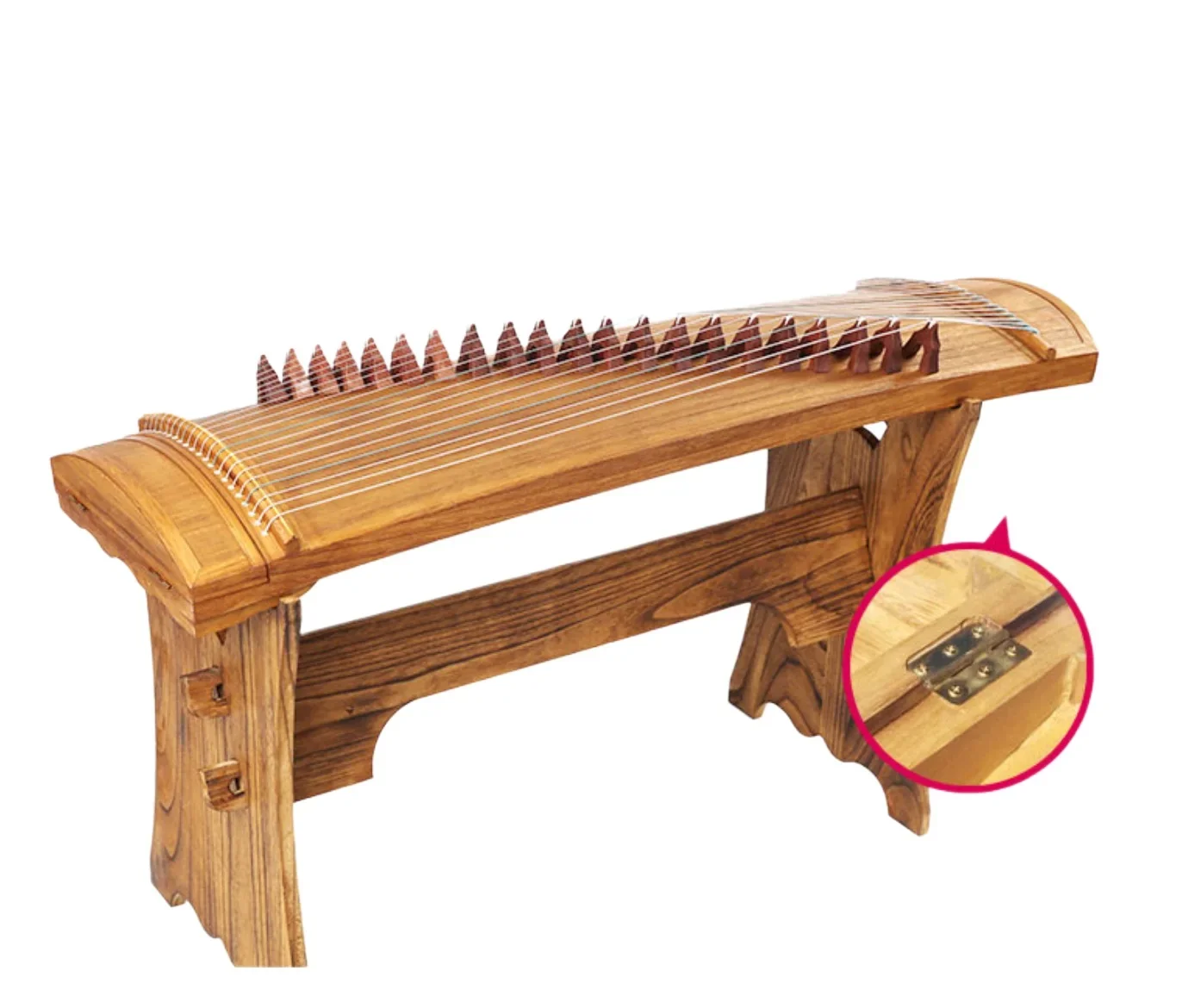Guzheng 125cm Plain Portable Chinese Stringed Instrument