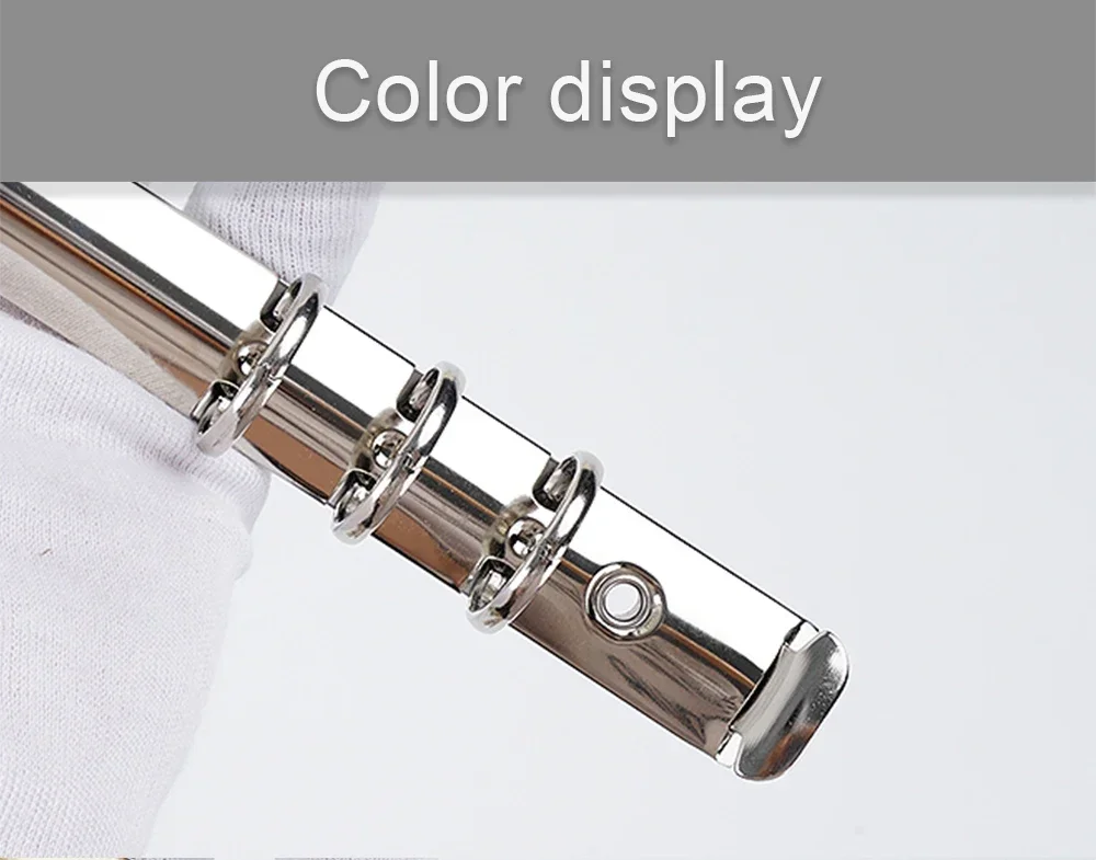 Fromthenon A7 Metal Spiral Rings Binder Clip for Diary Notebook Planner Binder File Folder with 2 Pairs Screw 5