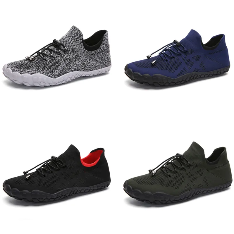 Men Aqua Shoes Quick-Dry Outdoor Breathable Non -Slip Hiking Water Shoes Large Size Beach Wading Sneakers Hot Sale In 39-47