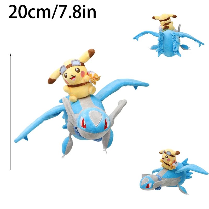 thumbnail image 1 of Muñeco de peluche Kawaii Pokemon Poliwag Wooper Cosmog Smoliv Peluche Latios Lechonk Pocket Monster Anime Cumpleaños Navidad Gran regalo, 1 of 5