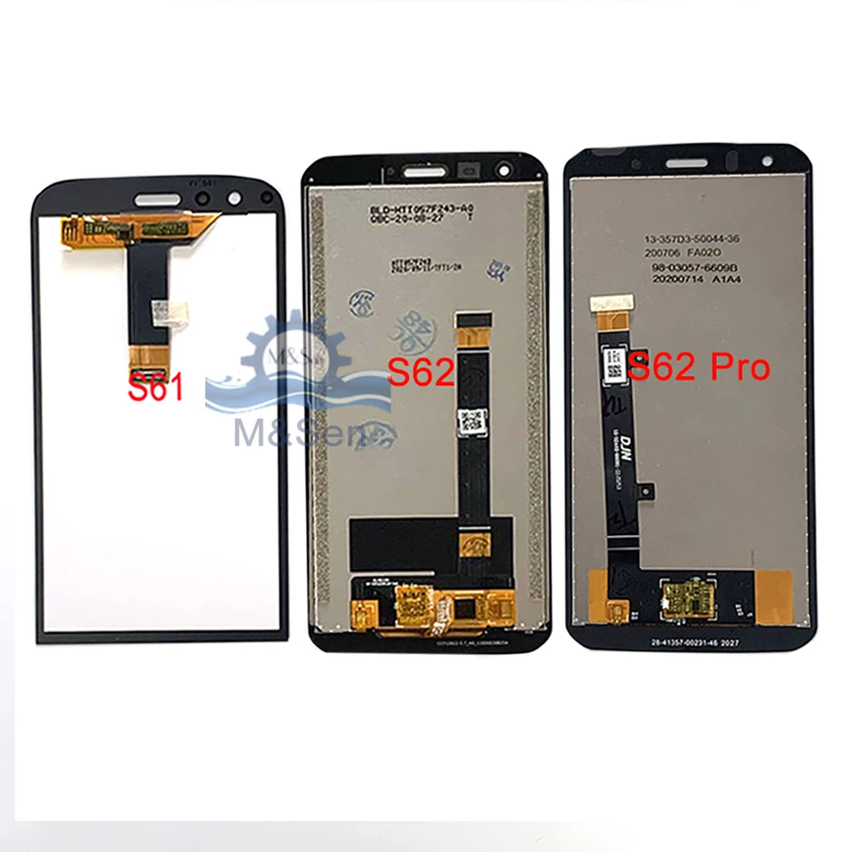 Original Caterpillar CAT S60 Display Touchscreen LCD Mit Rahmen - Gebraucht, Funktioniert
