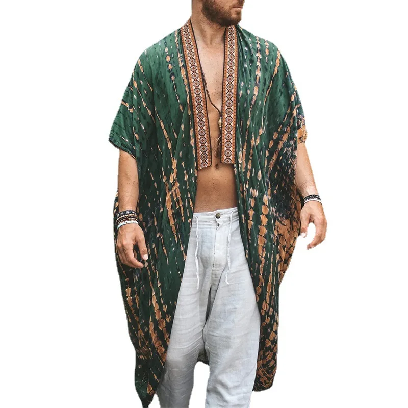 Casual Men Jacket Summer Mens Cover-Ups Beach