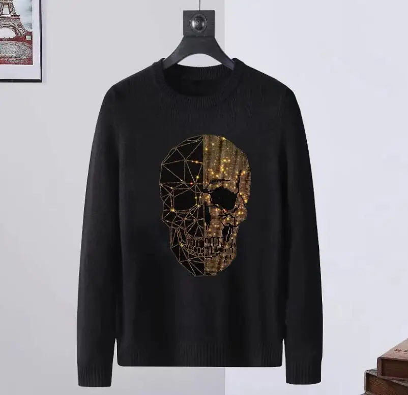 

Designer Rhinestone sweaters Streetwear Hip Hop Tops