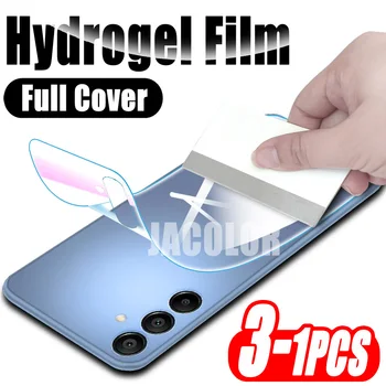 1-3PCS Full Cover Back Protector Hydrogel Film For Samsung Galaxy A55 A35 A25 A15 5G A05 A05s A 55 15 5 G 25 05s 05 35 Back Film 1