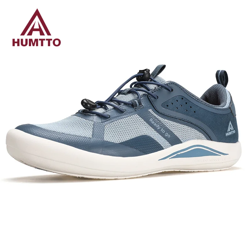 HUMTTO Breathable Shoes Men's Luxury Walking Casual Sneakers for Men Designer Sports Jogging Running Trainers Summer Man Sneaker