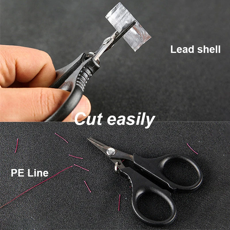 BZS Fishing Forceps Stainless Steel Fishing Scissors 6" 8" 10" 12" For Unhooking Fish Craft Dolls House Hobby (10" Curved
