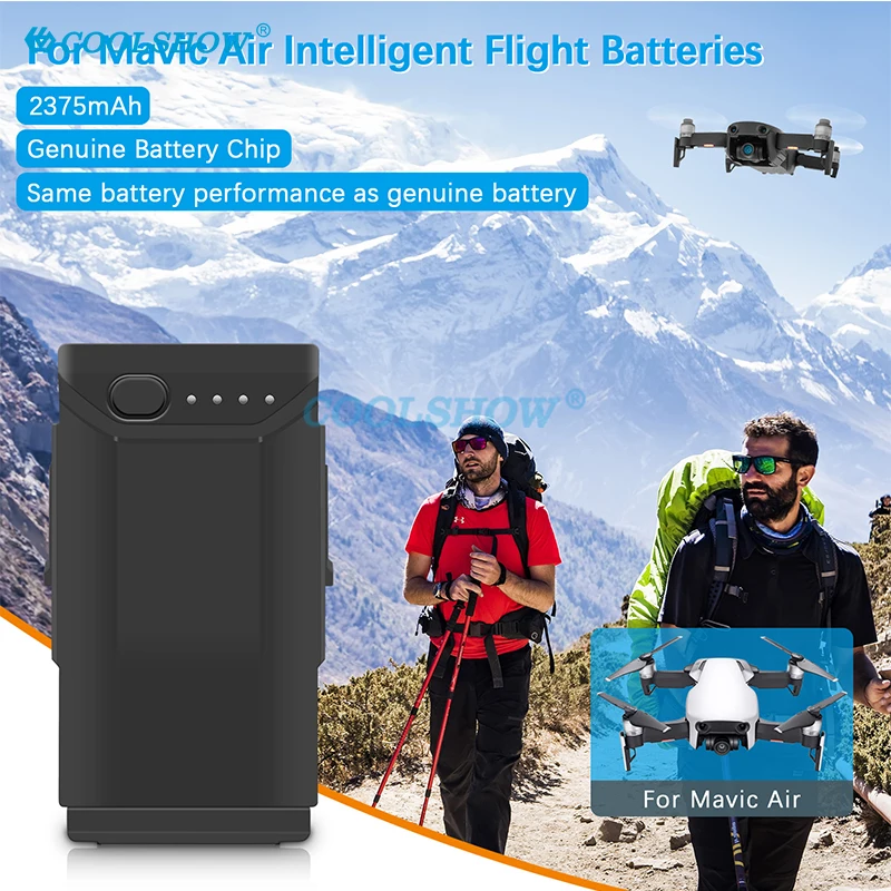 Batterie Drone 1 ou 2 Batteries Haute Capacité Compatible DJI