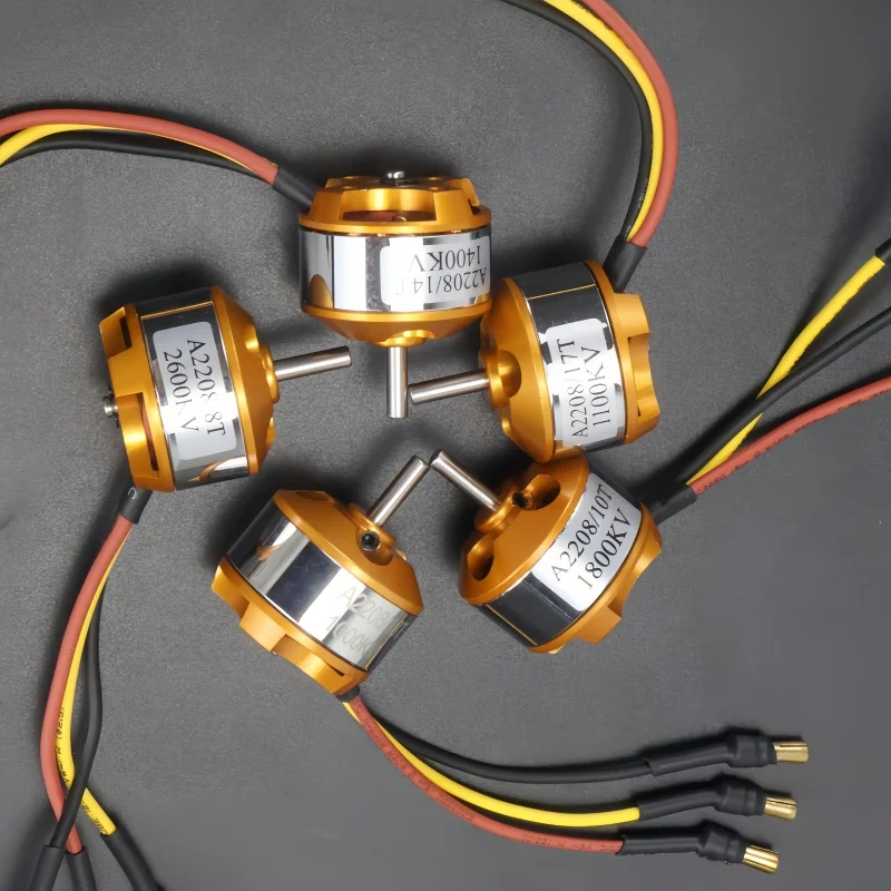 Moteur Brushless A2208 1000KV-2600KV pour RC Drone Avion