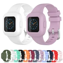 Soft Silicone Watchband For Garmin Fit JR3 Straps Children Smartwatch Replacement Bracelet For Garmin Vivofit JR 3 Wrist Band