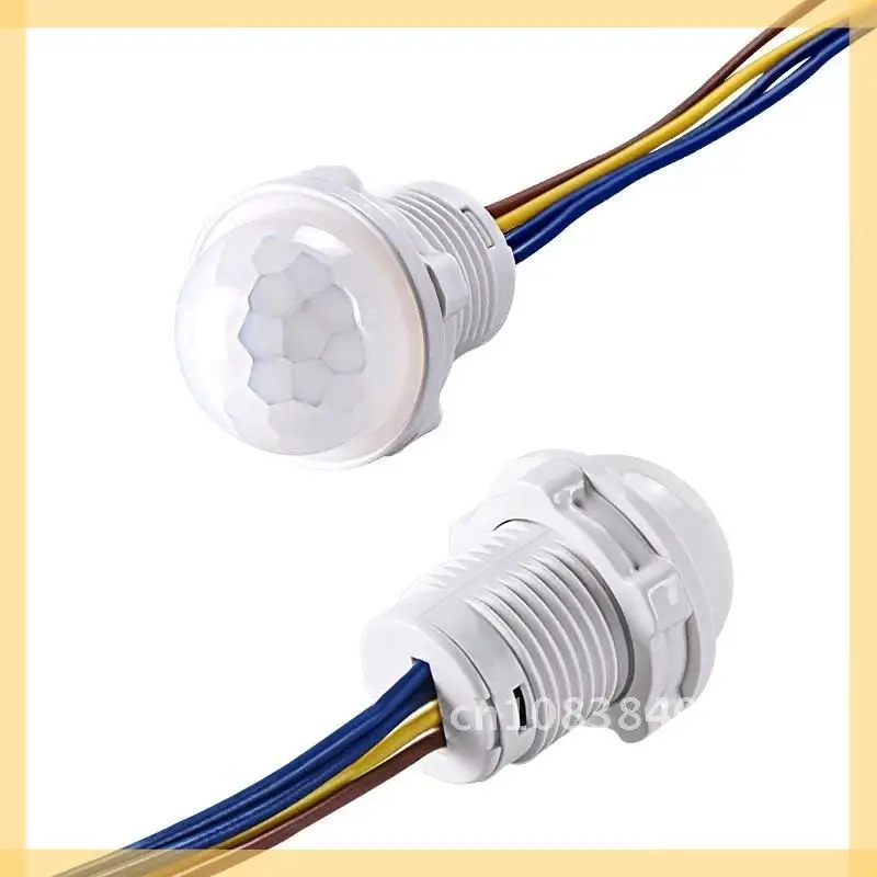 

Home Lighting PIR Switch LED Sensitive Night Lamp 110v 220v Indoor Outdoor Infrared Light Motion Sensor Time Delay