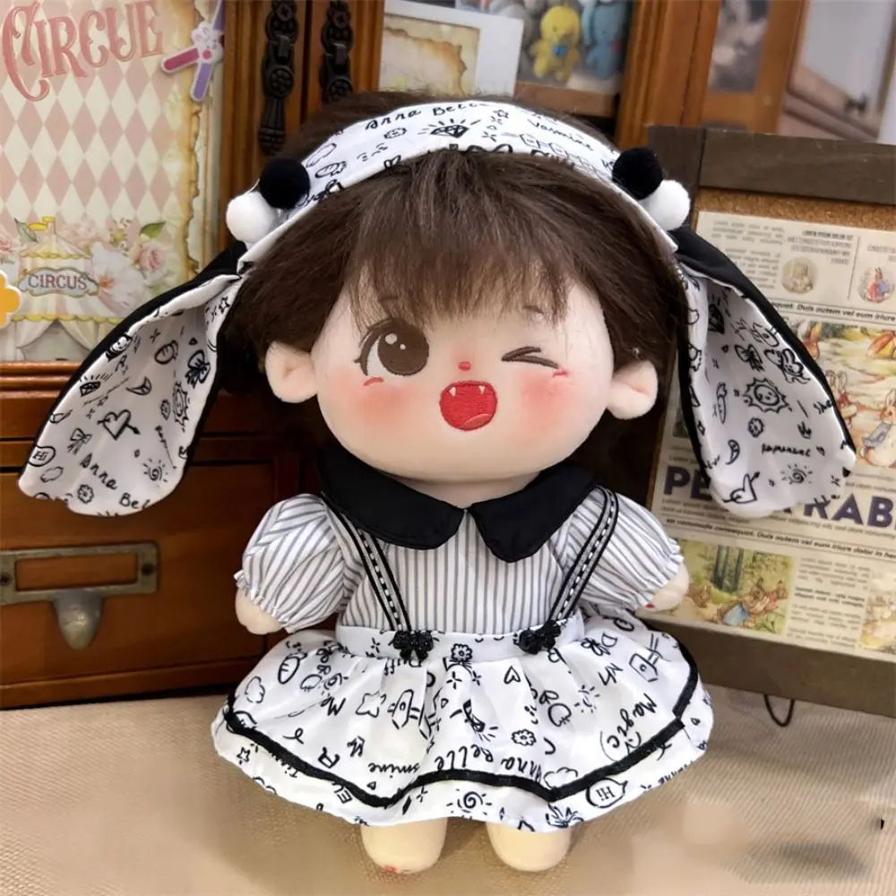 Miniature Dress Suit Dress Up 20cm Cotton 's Clothes Multicolor Lolita Lolita Dress Changing Lovely Star Clothes Accessories