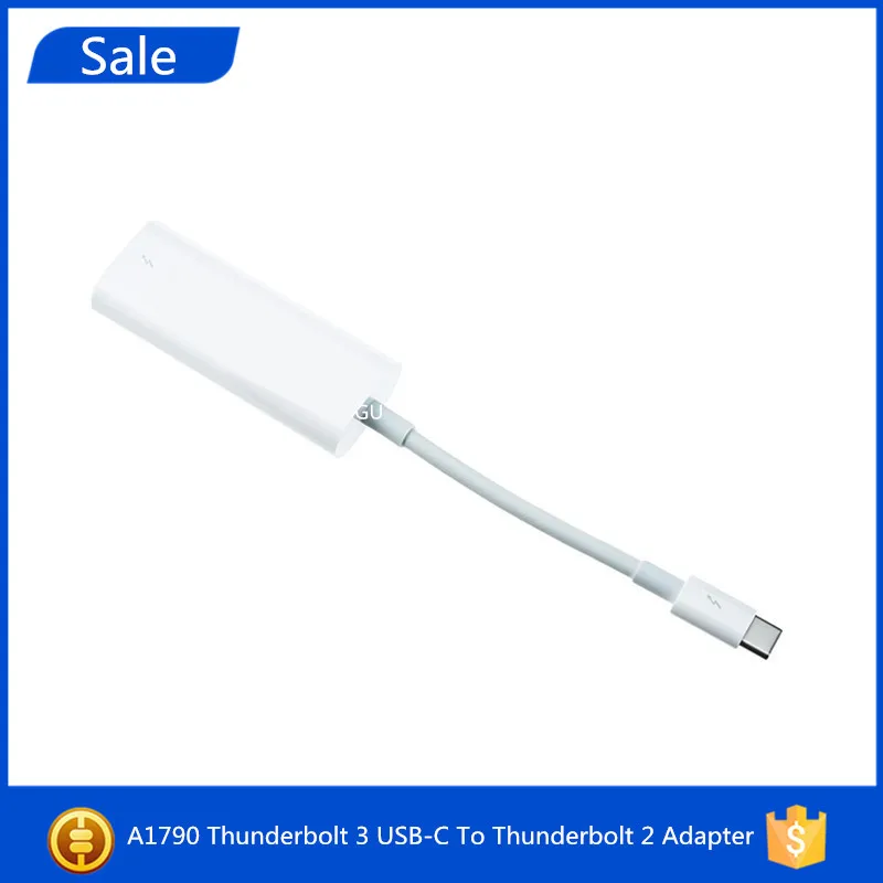 

Распродажа, адаптер A1790 для Apple Thunderbolt 3 USB-C в Thunderbolt 2, белый кабель конвертера MMEL2, официальный, работает хорошо