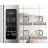 BLACK+DECKER EM036AB14 Digital Microwave Oven with Turntable Push-Button Door, Child Safety Lock, Stainless Steel, 1.4 Cu.ft 6