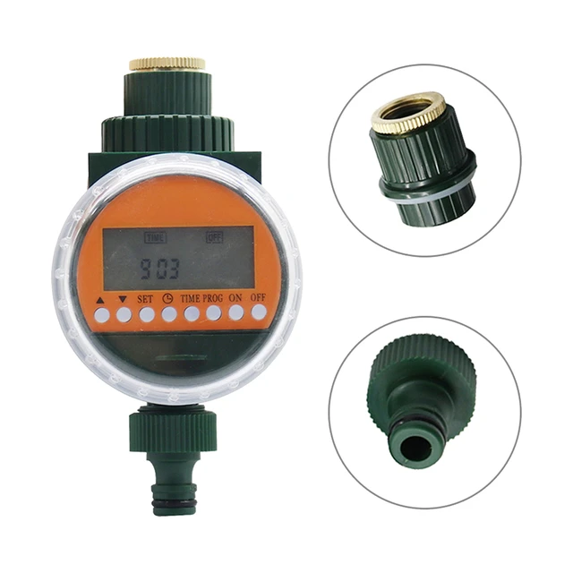 Rain Sensor Water Timer Automatic 1/2" Female Thread Electronic LED Display Water Controller Garden Greenhouse Irrigation Clock 1