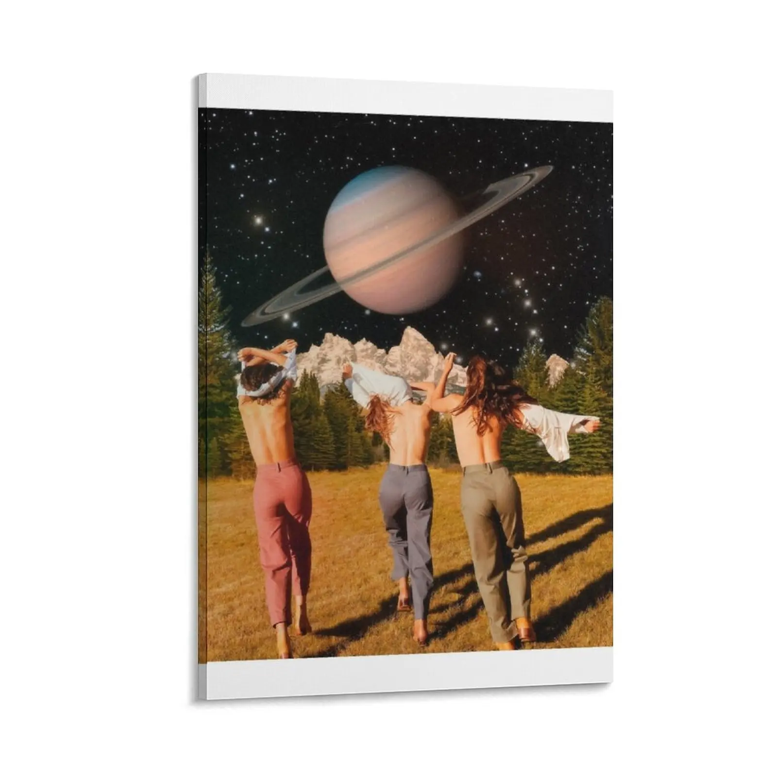 

Run free Canvas Painting home decorations decoration aesthetic Bedroom deco
