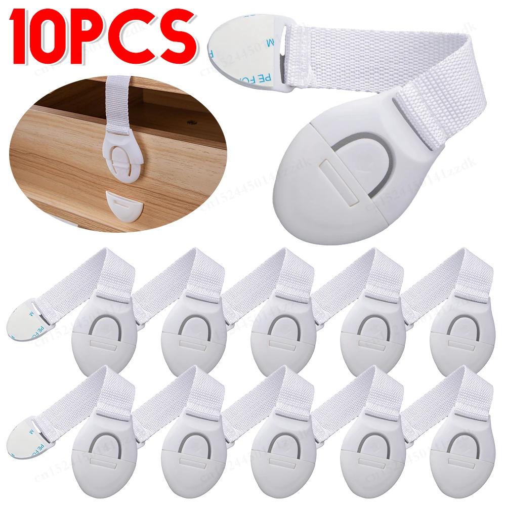 Plastic Child Safety Cabinet Lock 1-20PCS Baby Security Protection Drawer Door Cabinet Lock Protection Kids Safety Door cabinet lock child lock safety lock