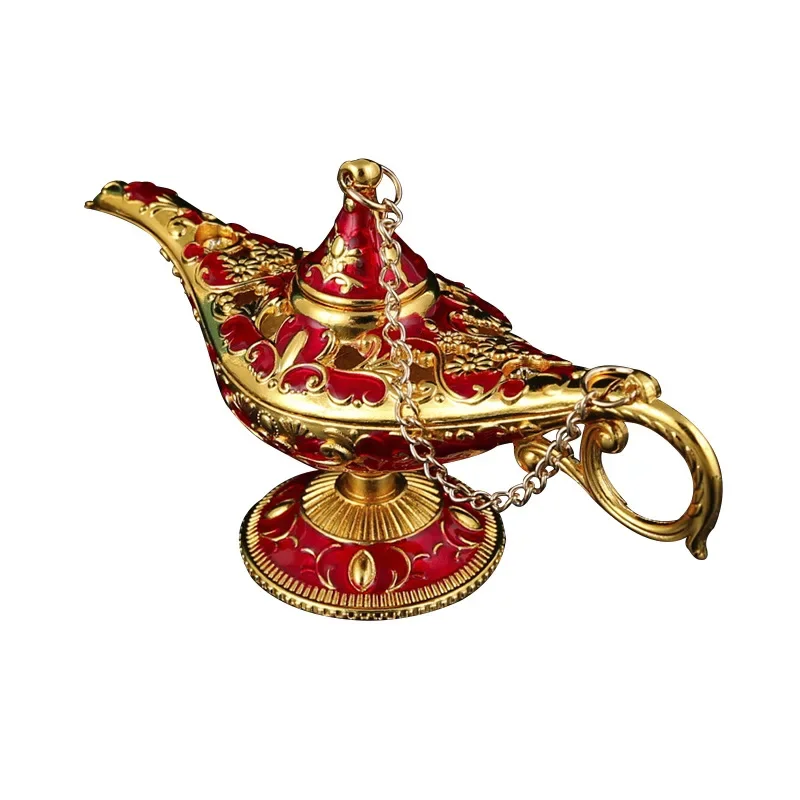 Aladdin Magische Lampe, russische Wunschlampe 1001, Nachtsegen, Wohnzimmer, südostasiatischer Stil, Kunsthandwerk, Ornamente, Party-Dekoration
